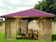 Pavillon Dulcamara - Abmessung: 400 x 400 cm (L x B)