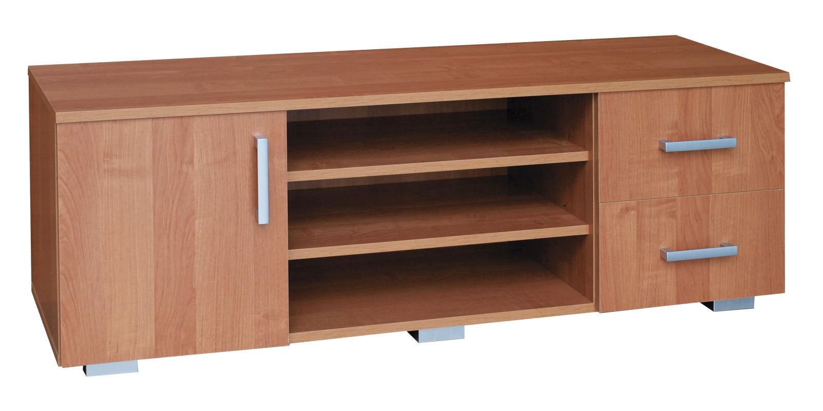 TV-Unterschrank Salta 07, Farbe: Erle - 47 x 139 x 41 cm (H x B x T)