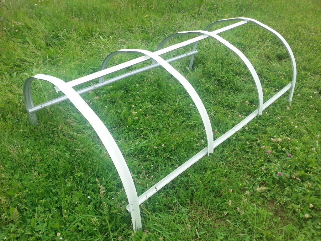 Frühbeetgestell, Grundfläche 2,36 m²- Abmessungen: 200 x 108 cm (L x B) - ABVERKAUF