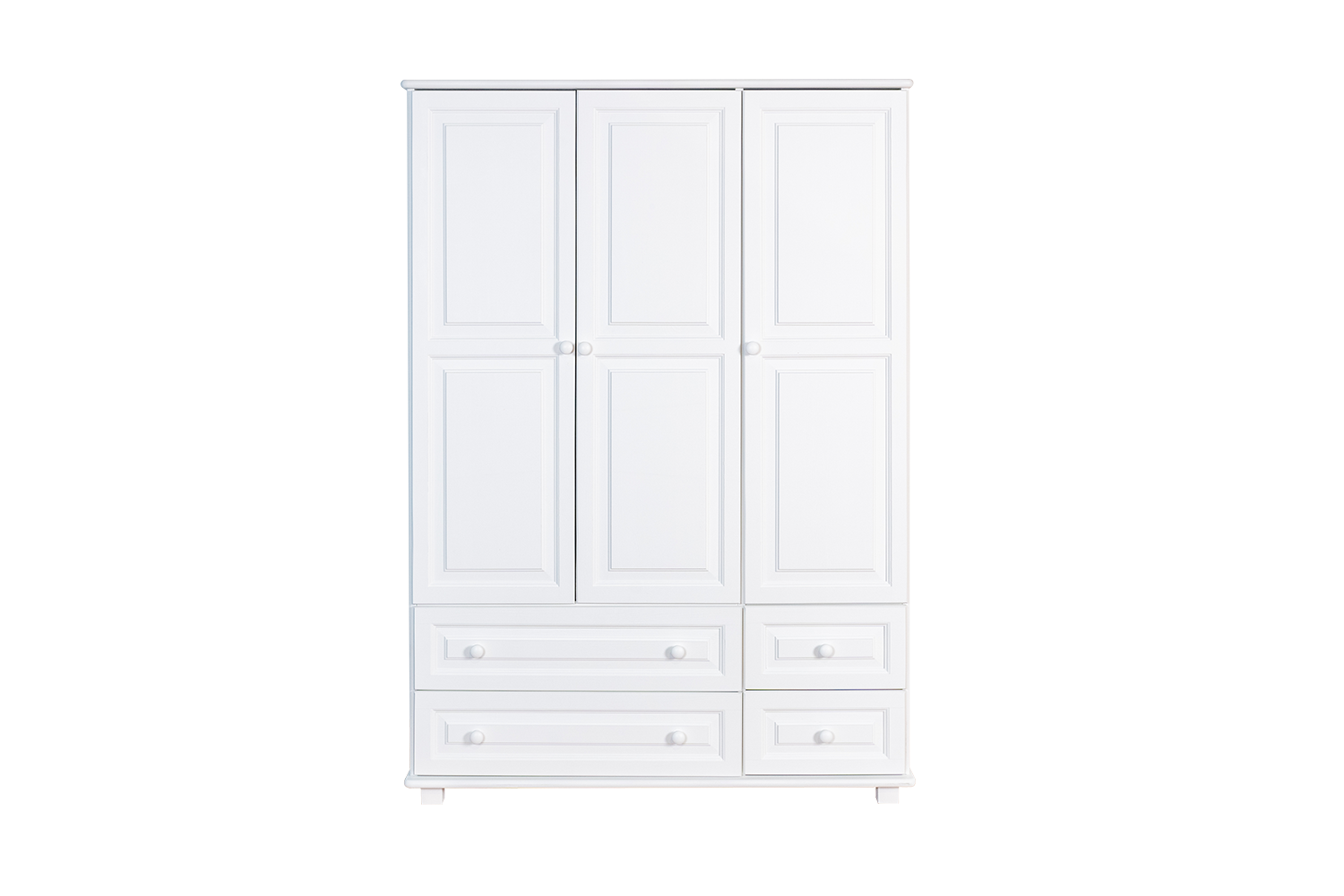 Schrank massiv weiss