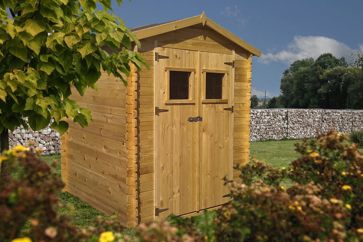 Gartenhütte Holz 19 mm Salzburg - B180 x L130