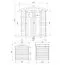 Gartenhütte Holz Purgstall - 2,20 x 2,20 Meter aus 19mm Blockbohlen