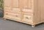 Kiefer Kleiderschrank 120 cm Breite