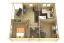 Ferienhaus Almerhorn 02 inkl. Fußboden, Doppelverglasung aus Isolierglas, 70 mm Blockbohlenhaus, 43,6 m², Profilzylinderschloss, Satteldach, Gummidichtung
