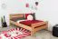 Jugendbett / Kinderbett "Easy Premium Line" K6, 120 x 200 cm Buche Vollholz massiv Natur