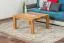 Couchtisch Wooden Nature 120 Eiche massiv - 80 x 80 x 45 cm (B x T x H)