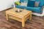 Couchtisch Wooden Nature 07 Eiche massiv geölt - Abmessung 47 x 100 x 70 cm (H x B x T)