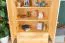 Schrank Kiefer Vollholz massiv natur 013 - Abmessung 139 x 90 x 42 cm (H x B x T)