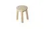 Hocker  Kiefer massiv Vollholz natur 004 -  Abmessung: 45 x 35 cm (H x Ø)