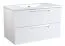 Waschtischunterschrank Purina 16, Farbe: Weiß matt – 50 x 81 x 39 cm (H x B x T)