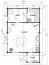 Ferienhaus F19 mit 5 Räumen | 75,2 m² | 70 mm Blockbohlen | Naturbelassen | inkl. Fußboden & Fenster 1 Hand Dreh-Kipp