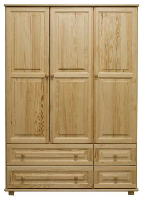 Kiefer Kleiderschrank Breite 120 cm