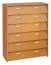 Schuhschrank Pamanukan 15, Farbe: Erle - Abmessungen: 120 x 90 x 38 cm (H x B x T)