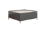 Couchtisch Vaitele 29, Farbe: Anthrazit Hochglanz / Walnuss - 90 x 90 x 37 cm (B x T x H)